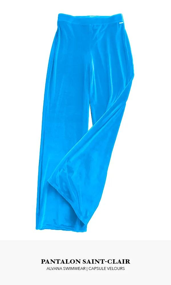 Pantalon Saint-Clair - Velours - 10 coloris - Alvana swimwear