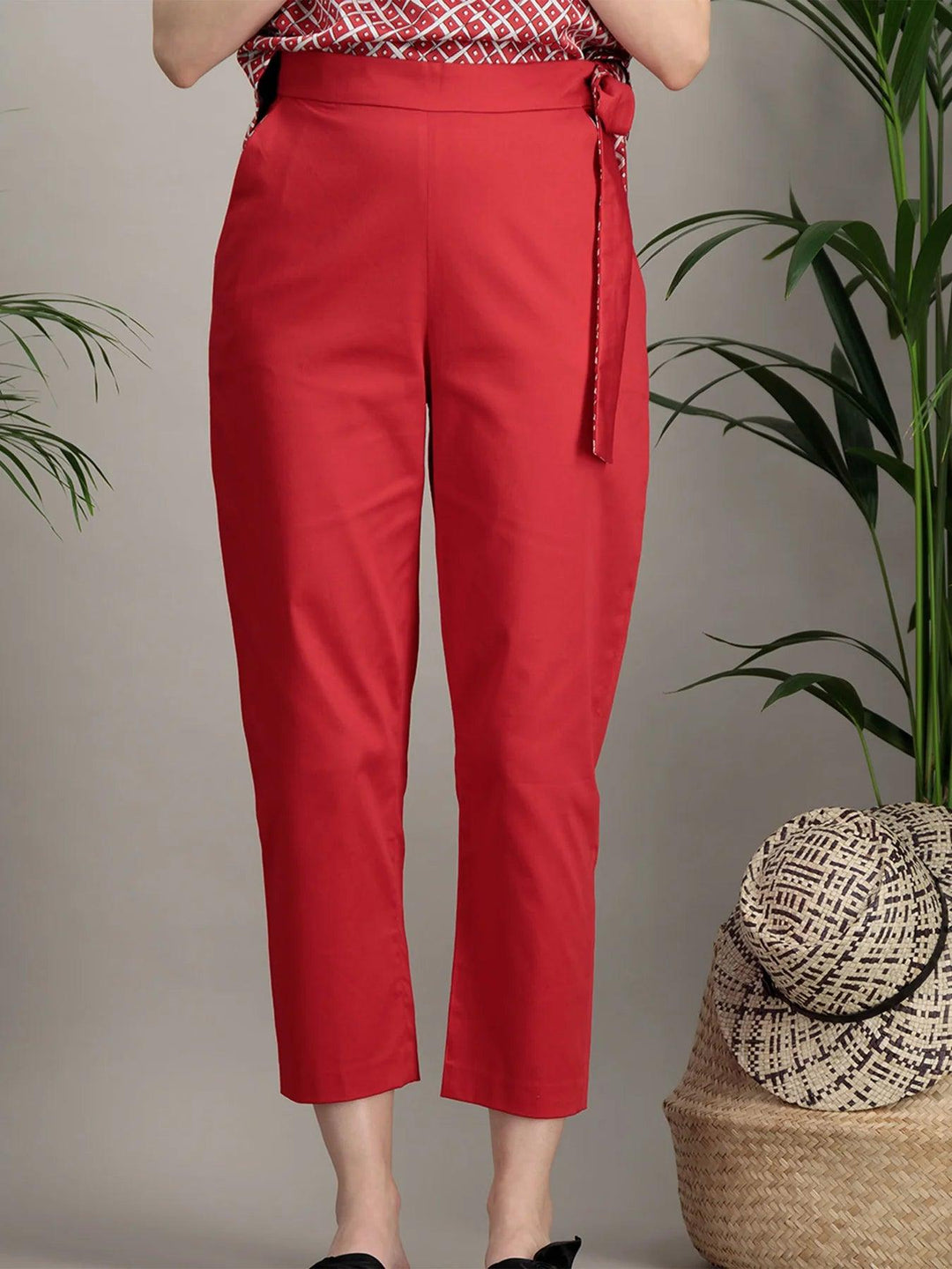 Anahidesaintandre-pantalon-arbor-coton-rouge-imprime-made-in-france-zoom-face-04_E-POP-MODE