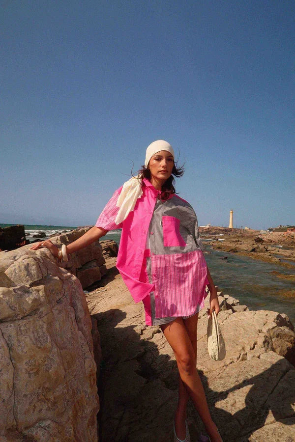 Chemise patchwork - Naya - Bobo Paris