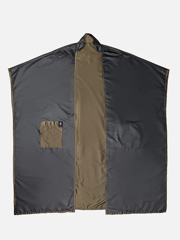 Cape Flippa – Fluffy Gray - Kanten