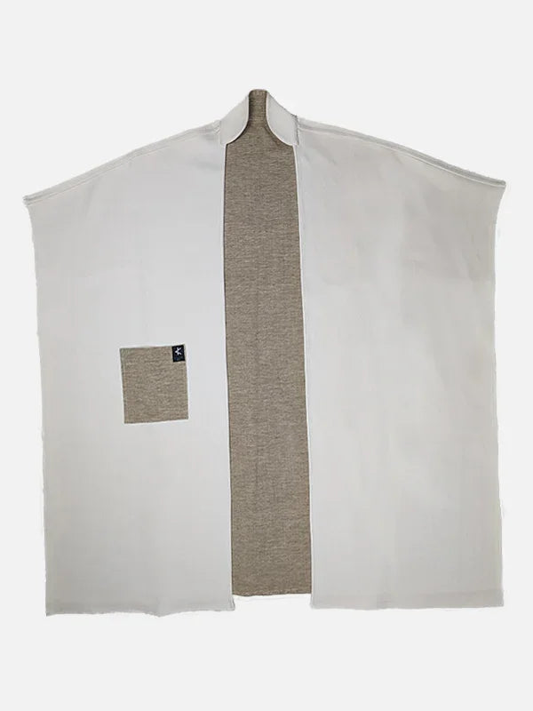 Cape Flippa – Fluffy Gray - Kanten