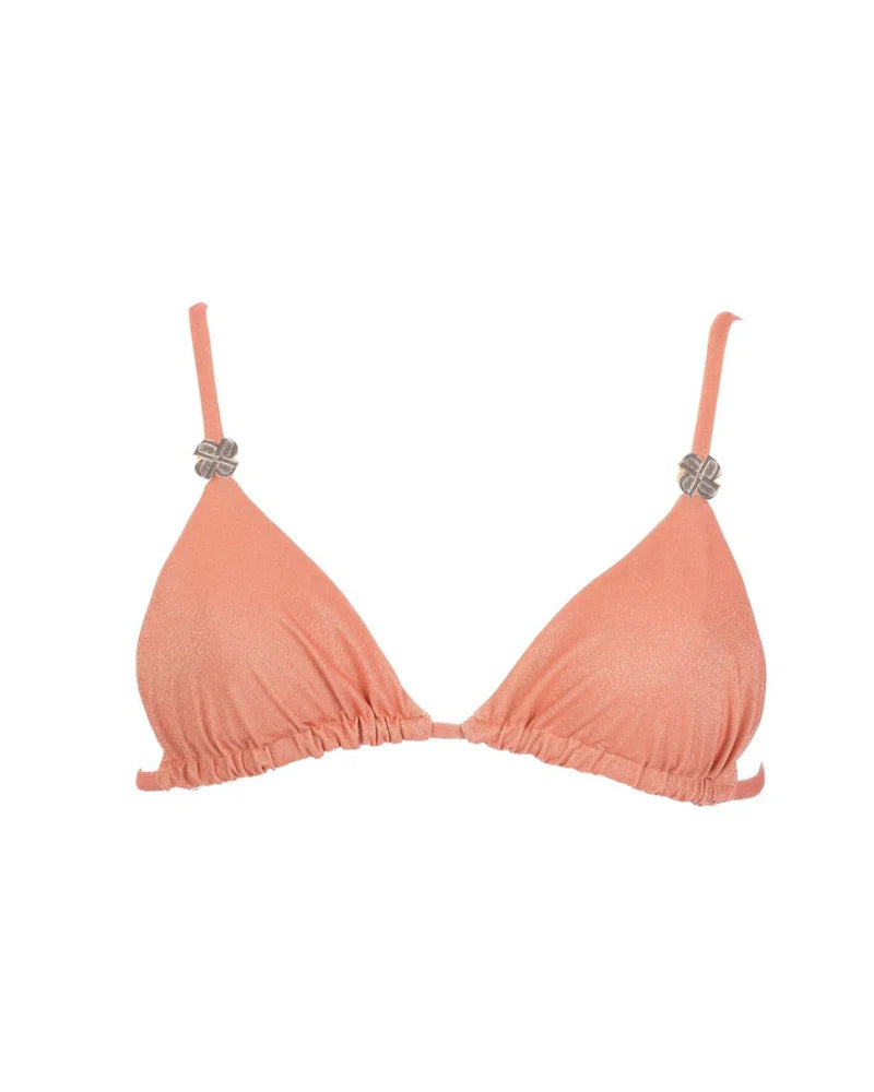 Haut de maillot de bain Triangle Coulissant - PINK POMELO - Delysia