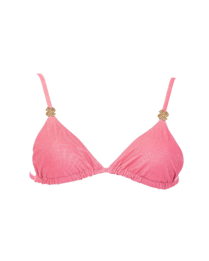 Haut de maillot de bain Triangle Coulissant - SPICY RASPBERRY - Delysia