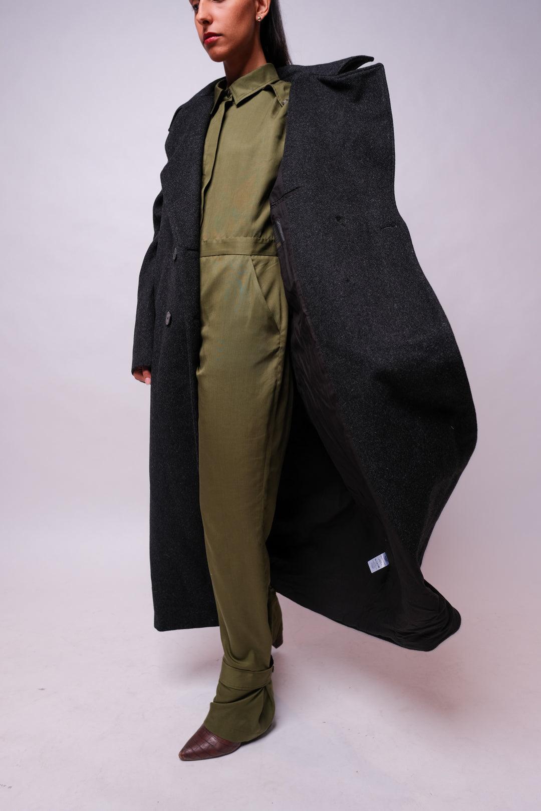 Manteau Tall en Laine – WILLOW - FEREEG - E-POP MODE - Corner de mode phygital