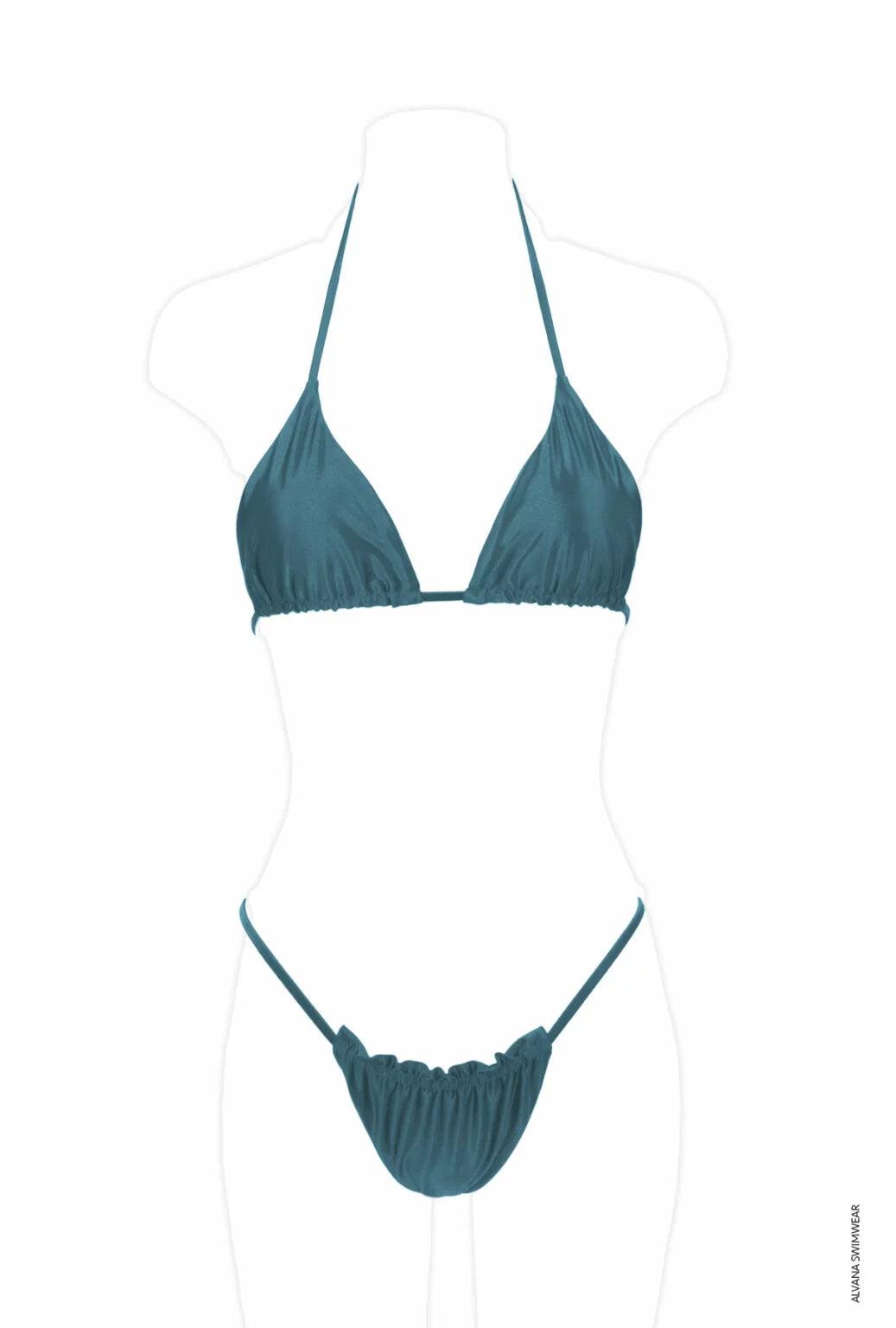 Haut Croisette - Satin - 4 coloris - Alvana swimwear