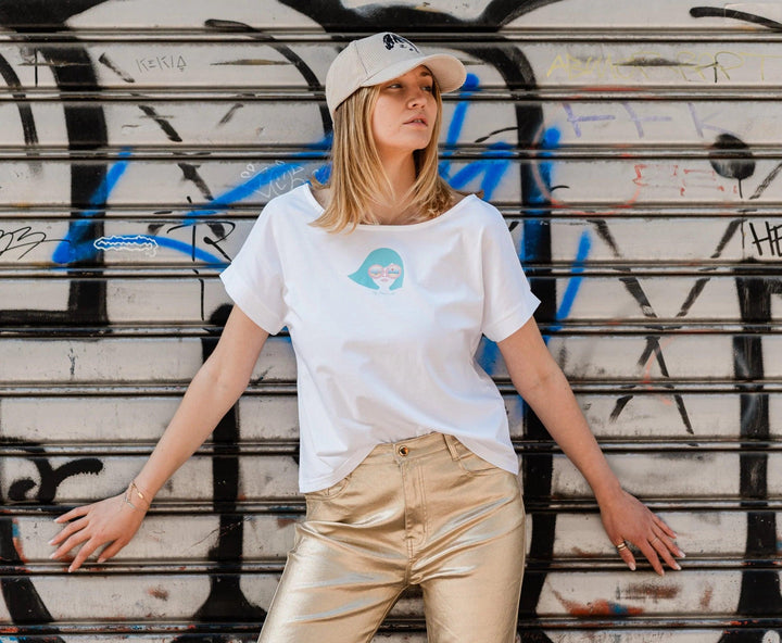 T-shirt en coton Made in France " Madame Ose "- Jeanne a dit - E-POP MODE - Corner de mode phygital