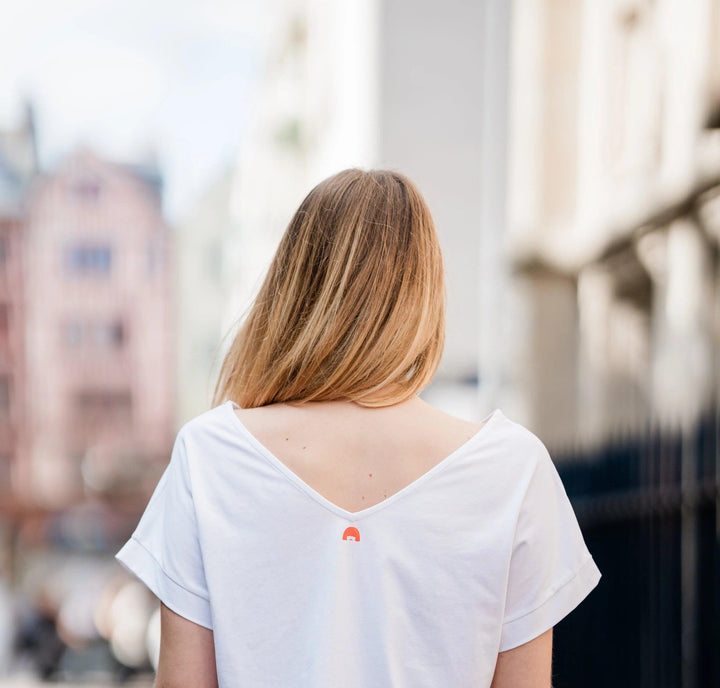 T-shirt en coton Made in France " Iconique " - Jeanne a dit - E-POP MODE - Corner de mode phygital