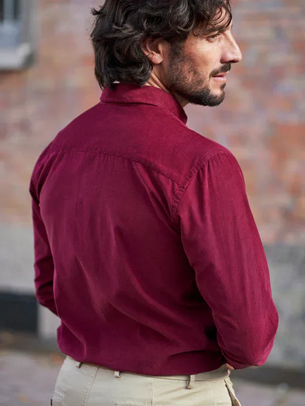 CHEMISE VELOURS CÔTELÉ - Monsieur Mimosa