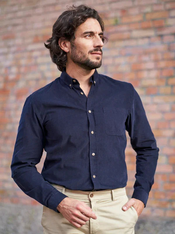 CHEMISE VELOURS CÔTELÉ - Monsieur Mimosa