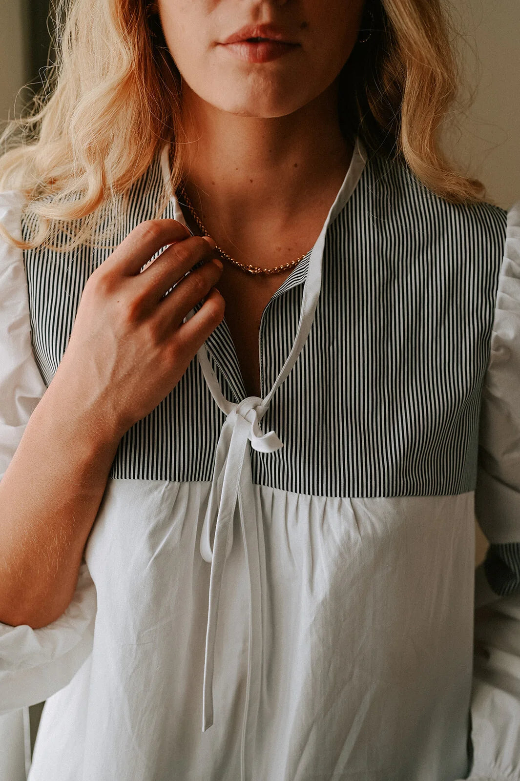 Blouse Célestine Marine - Pantaïa