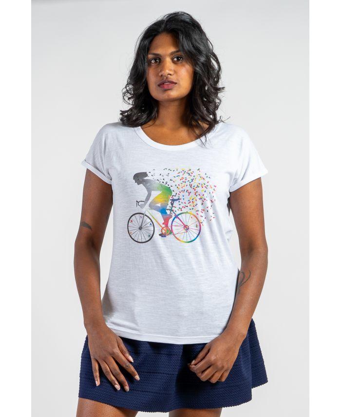 CHIC WOMEN'S T-SHIRT IN ORGANIC COTTON - Ky-Kas