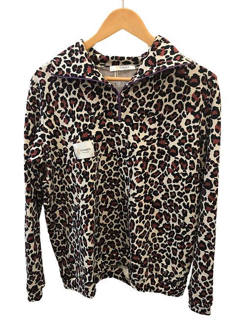 Lola leopard sweatshirt - A nana's