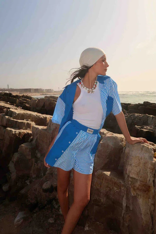 Chemise patchwork - Liam - Bobo Paris