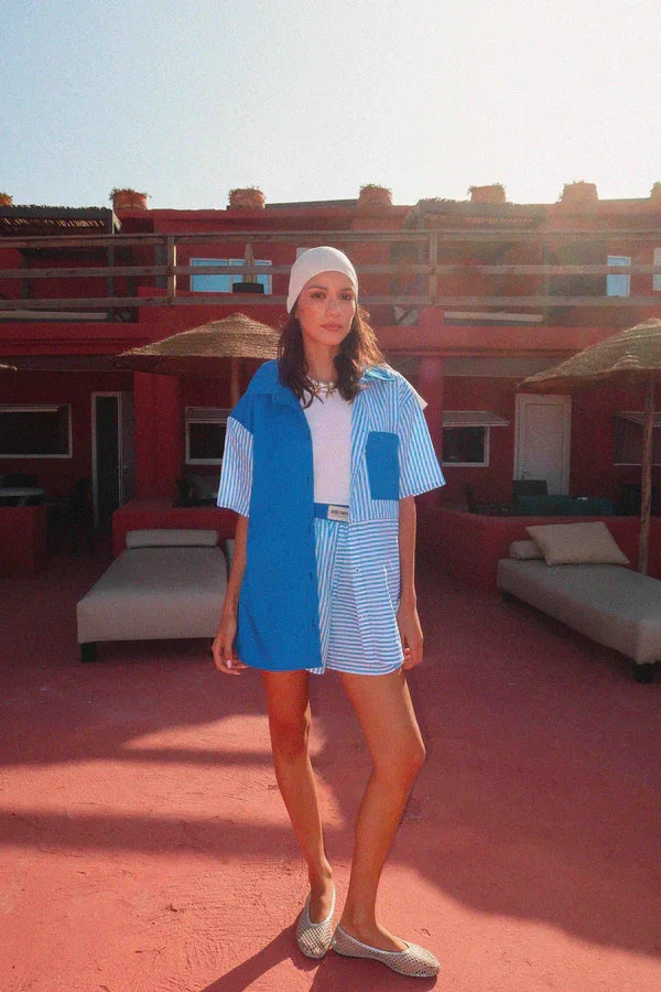 Chemise patchwork - Liam - Bobo Paris