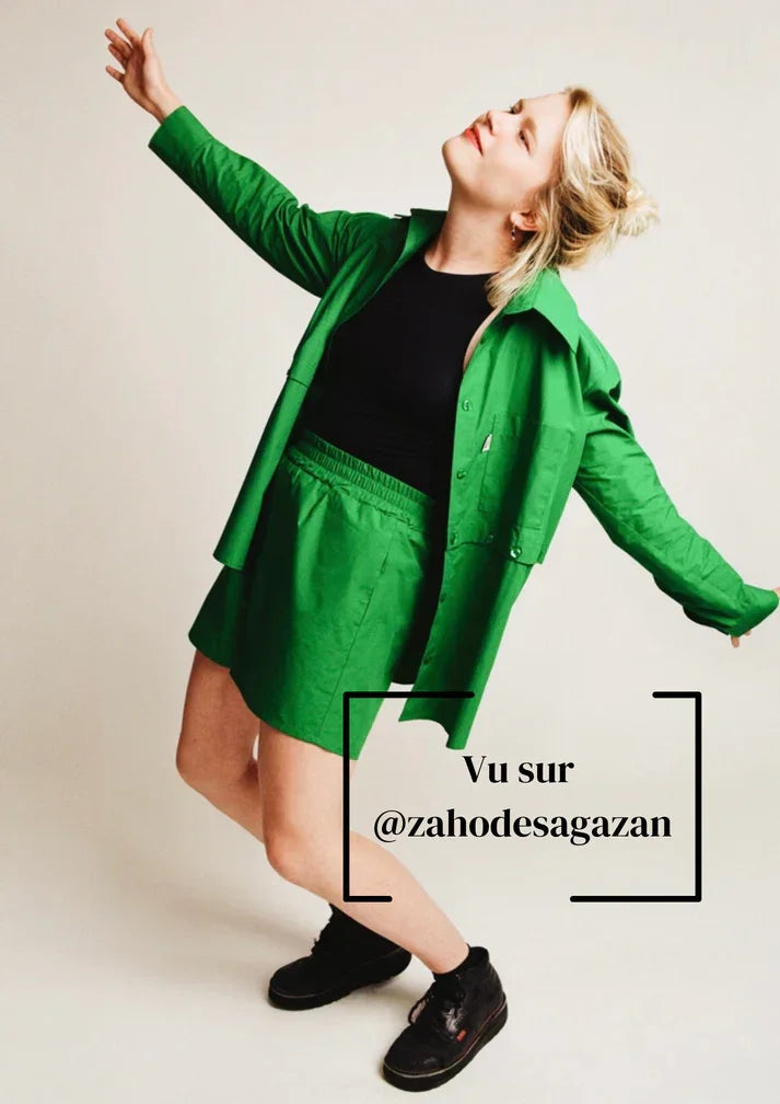 Chemise 2 en 1 - 4 coloris - BOBO Paris