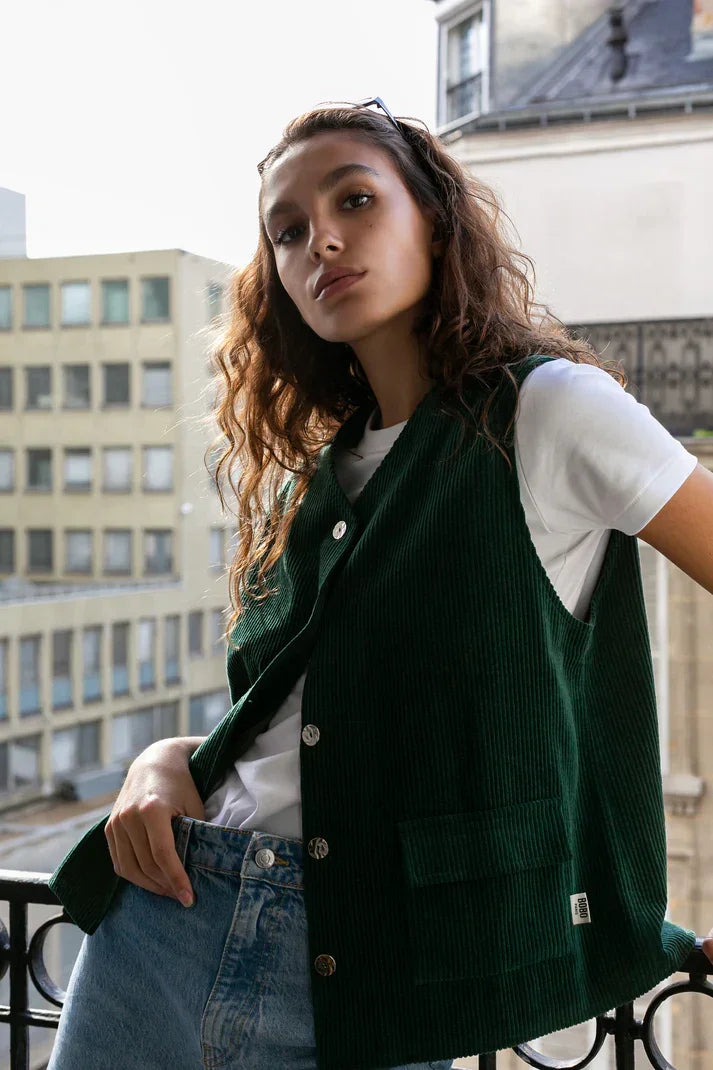 Gilet en velours côtelé - Bobby - BOBO Paris