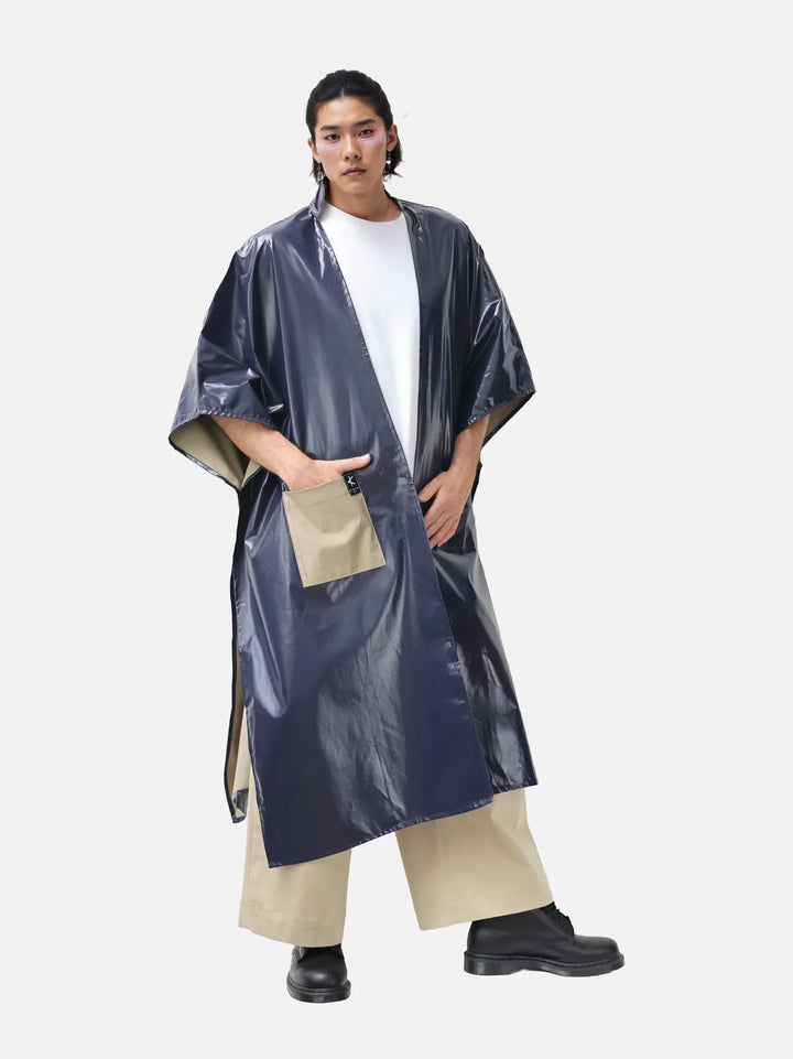 Cape Flippa – Fluffy Gray - Kanten