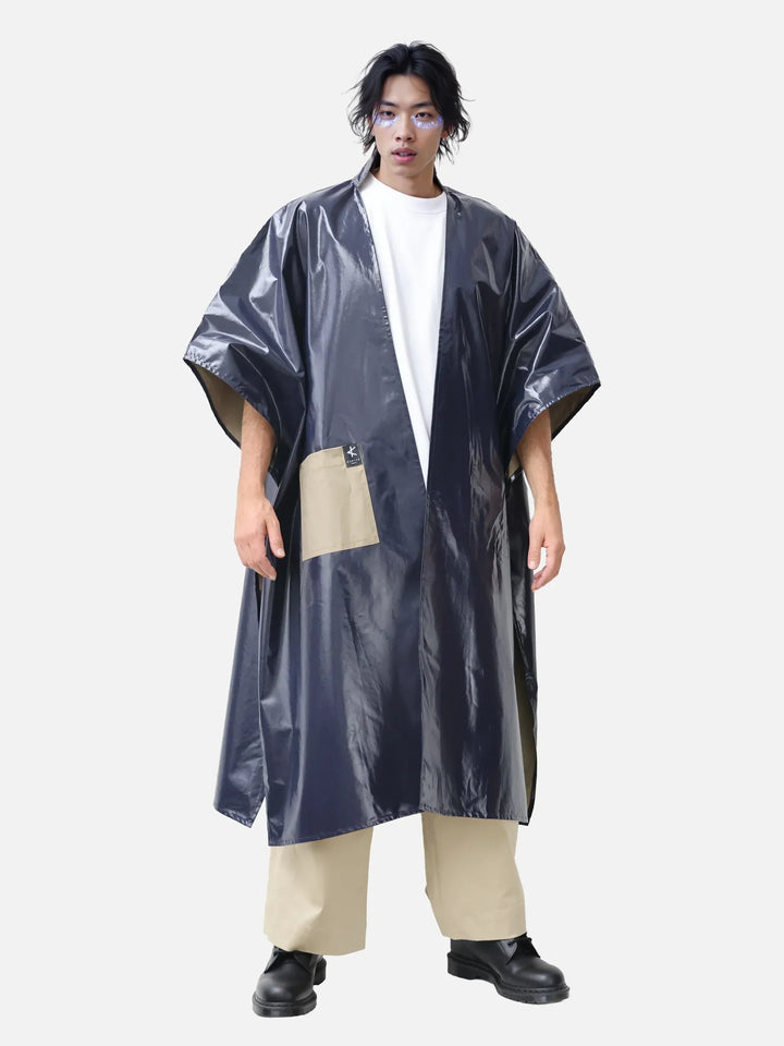 Cape Flippa – Fluffy Gray - Kanten