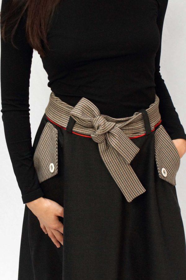 Wrap skirt with belt - Belotsi