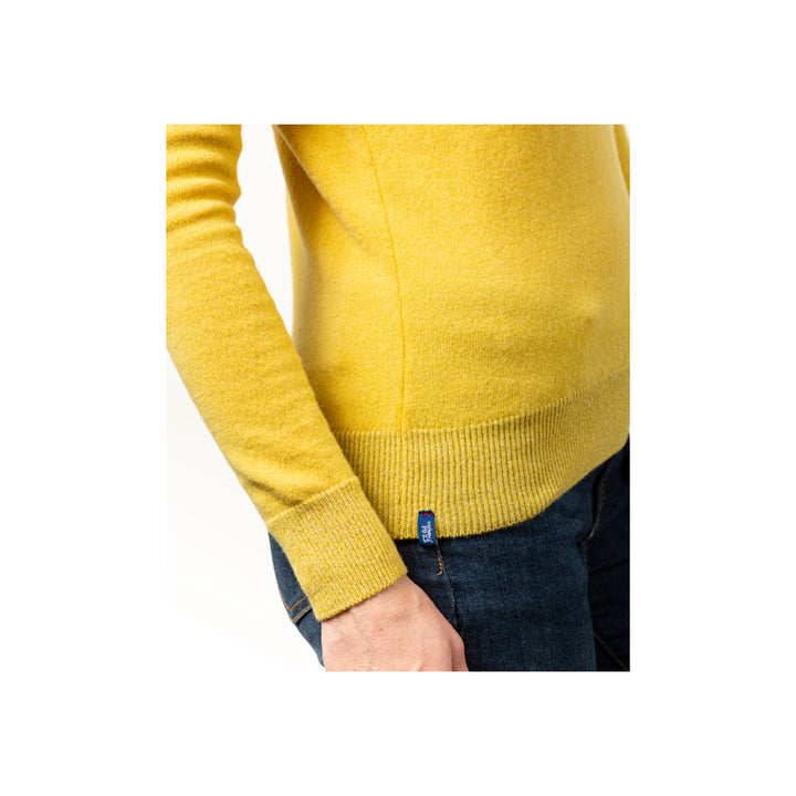 Women's V-Neck Sweater Merino-Cashmere - 8 colors Fanny - Le Pull Français