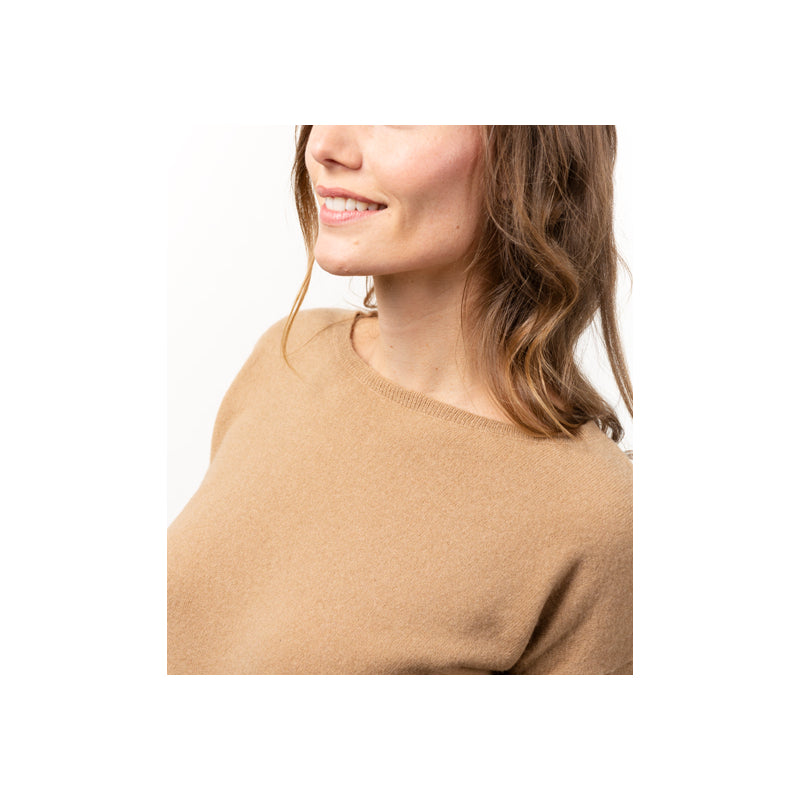 Merino-Cashmere Boat Neck Sweater - Lili - 6 colors - Le Pull Français