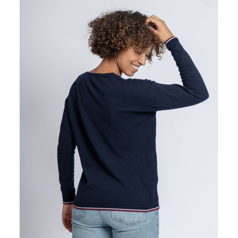 Pull Col Bateau Merinos-Cachemire - Lili - 6 coloris - Le Pull Français