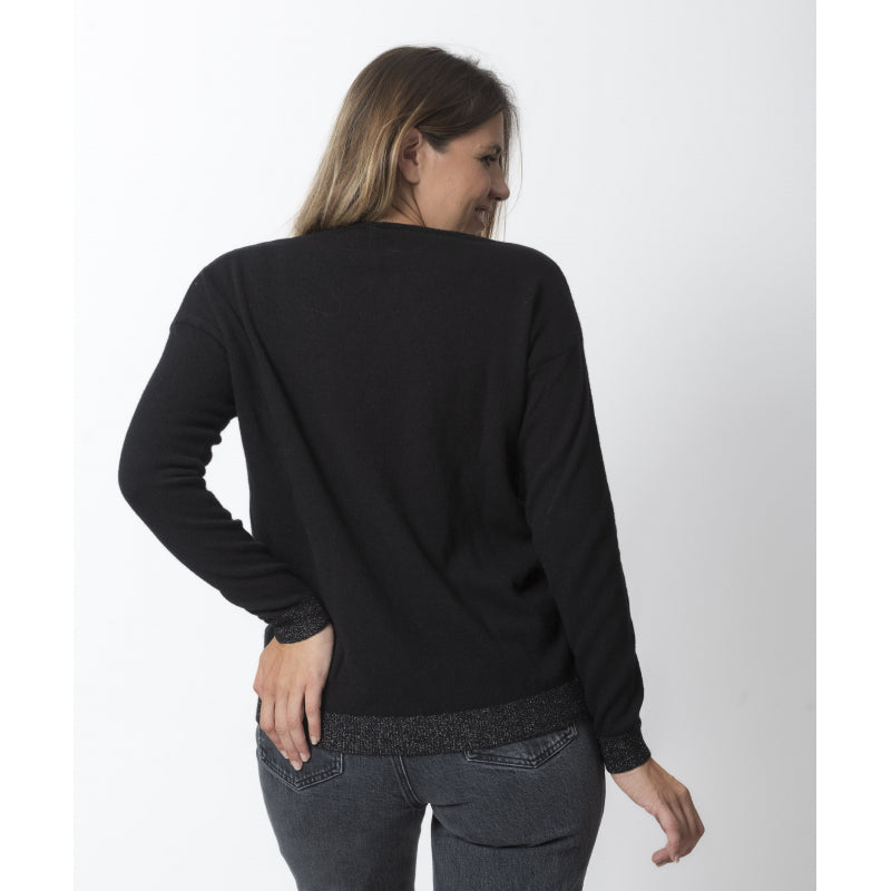 Pull Col Bateau Merinos-Cachemire - Lili - 6 coloris - Le Pull Français