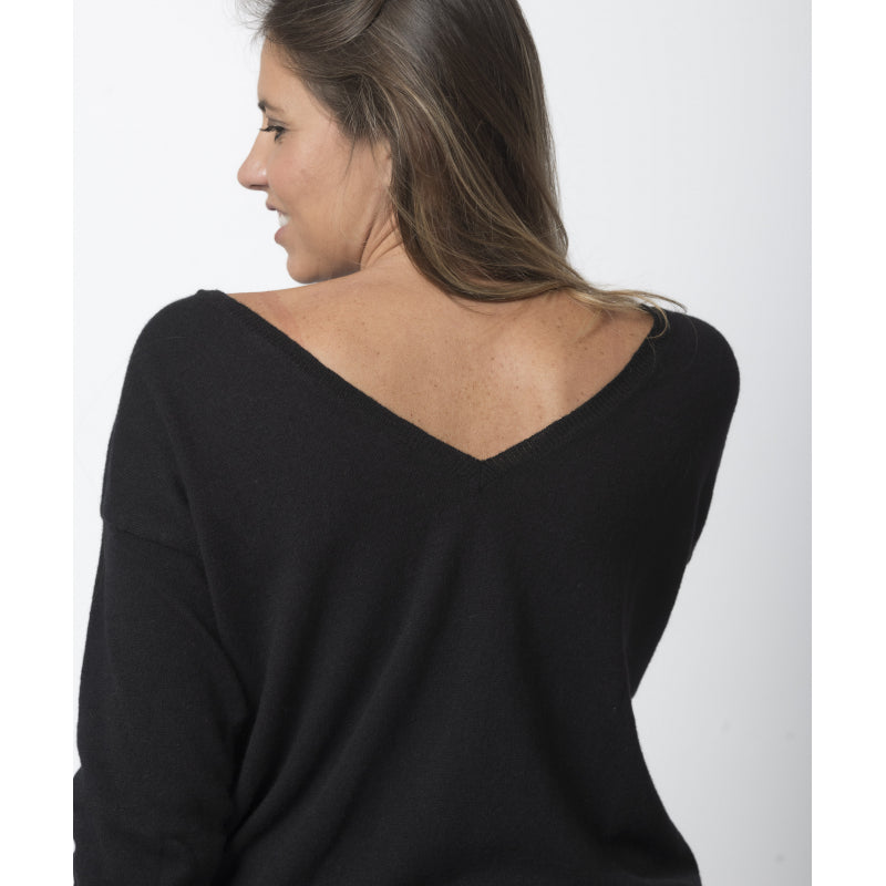 2 in 1 Merino-Cashmere Neckline Sweater - 3 colors - Manon - Le Pull Français