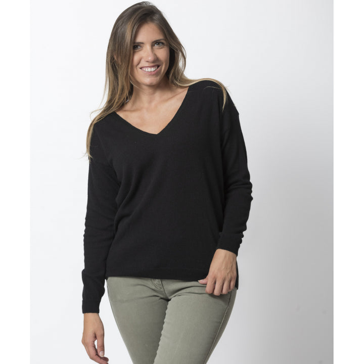 2 in 1 Merino-Cashmere Neckline Sweater - 3 colors - Manon - Le Pull Français