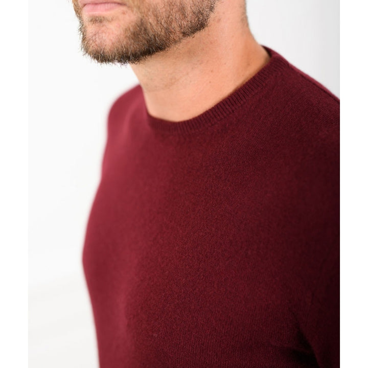 Men's Round Neck Sweater Merino - Cashmere - 4 colors - Marcel - Le Pull Français