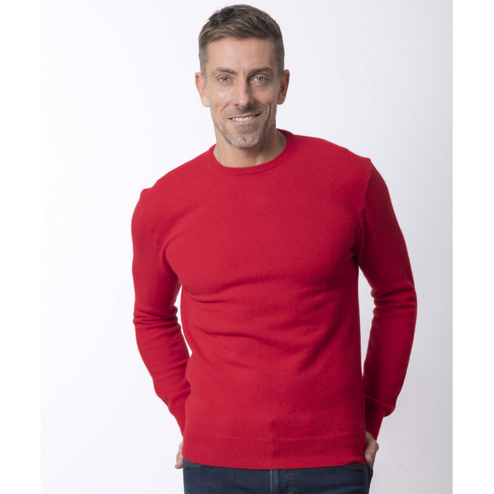 Men's Round Neck Sweater Merino - Cashmere - 4 colors - Marcel - Le Pull Français