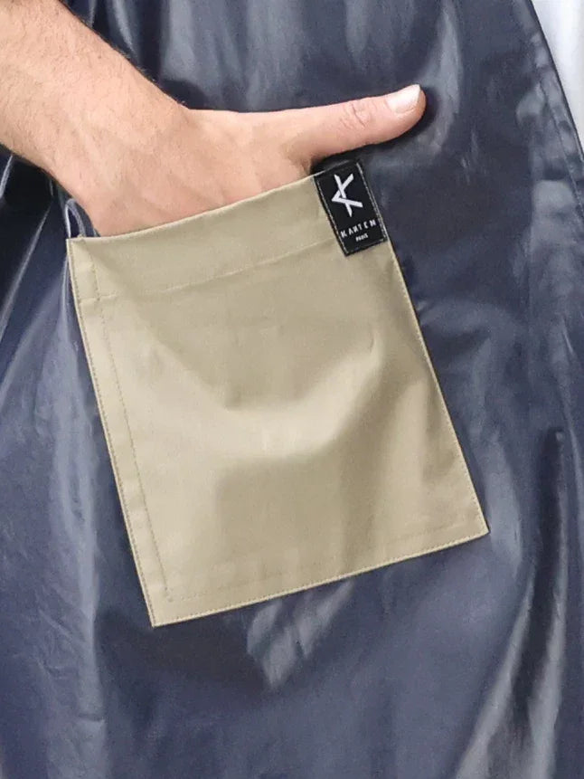 Cape Flippa – Fluffy Gray - Kanten