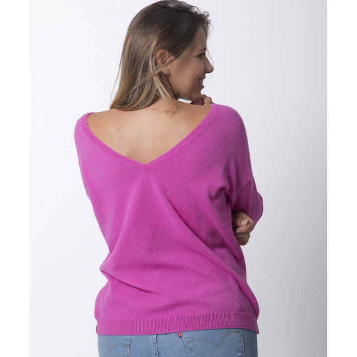 2 in 1 Merino-Cashmere Neckline Sweater - 3 colors - Manon - Le Pull Français