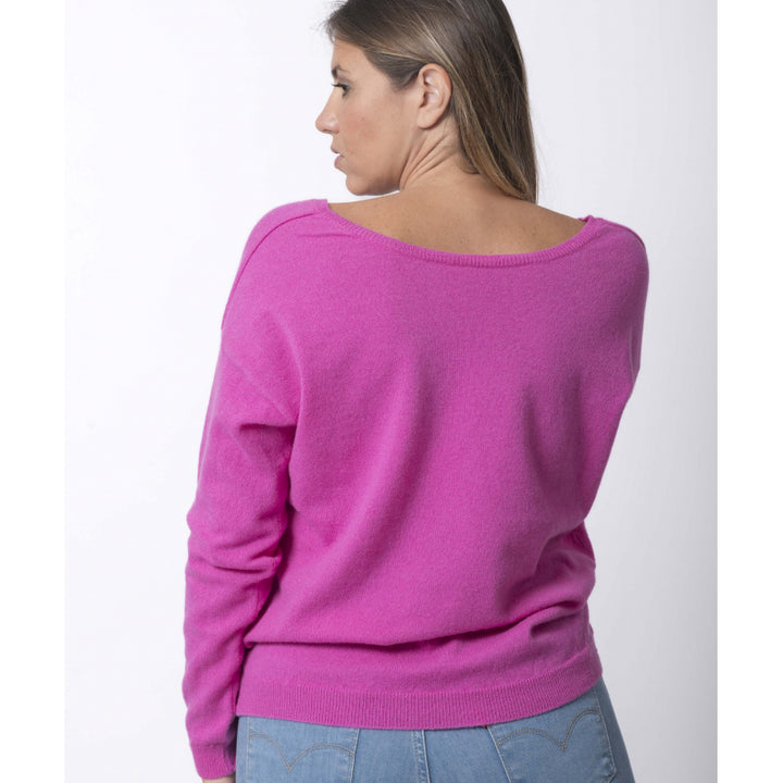 2 in 1 Merino-Cashmere Neckline Sweater - 3 colors - Manon - Le Pull Français