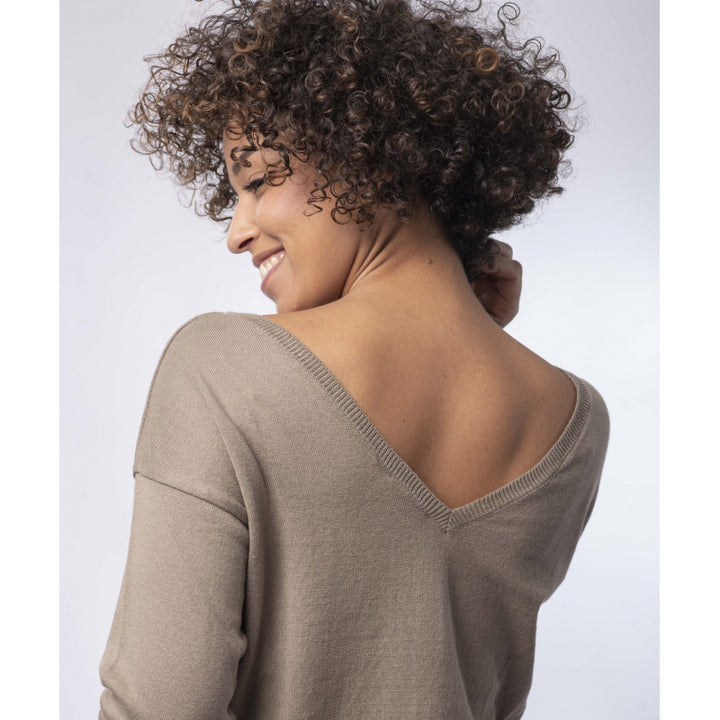 Pull Décolleté 2 EN 1 -Coton Bio- 3 coloris - Manon- Le Pull Français