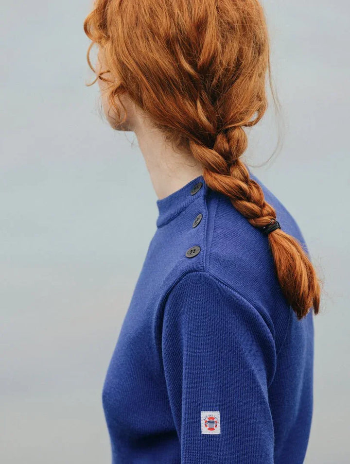 Pull marin "Petit Erquy" 100% Laine - Femme