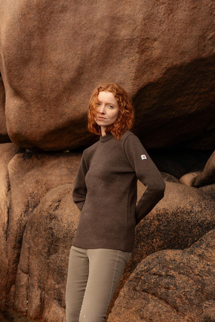 Pull marin "Petit Erquy" 100% Laine - Femme