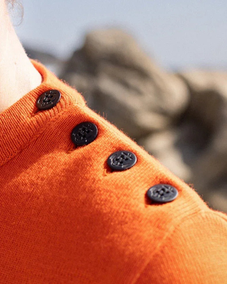 Pull marin "Petit Erquy" 100% Laine - Femme