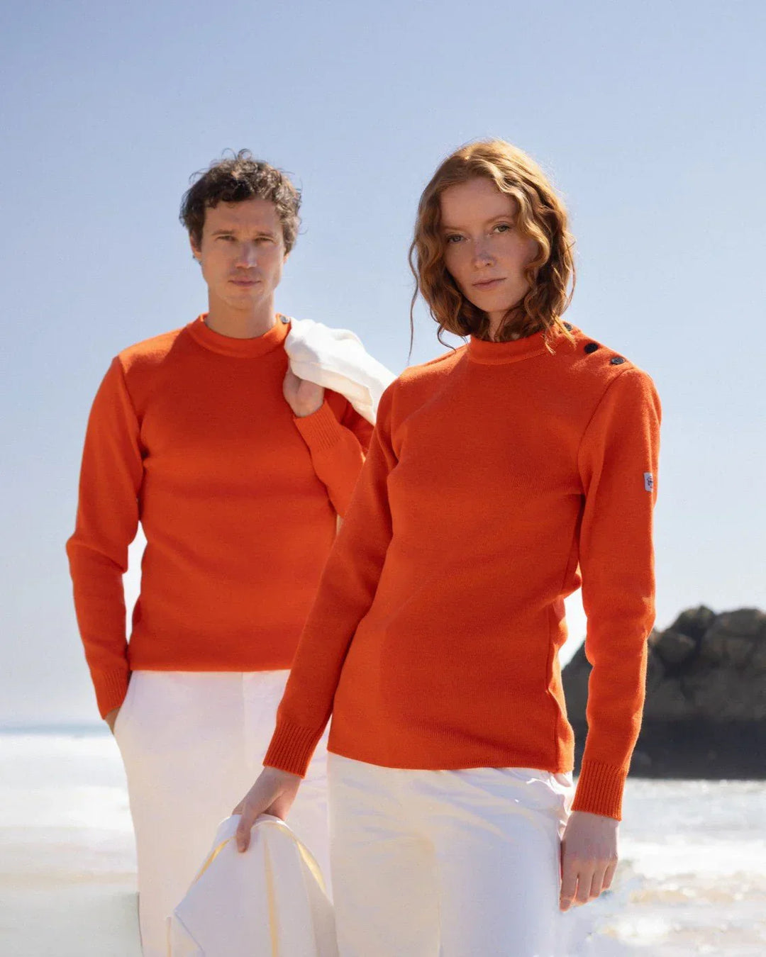 Pull marin "Petit Erquy" 100% Laine - Femme