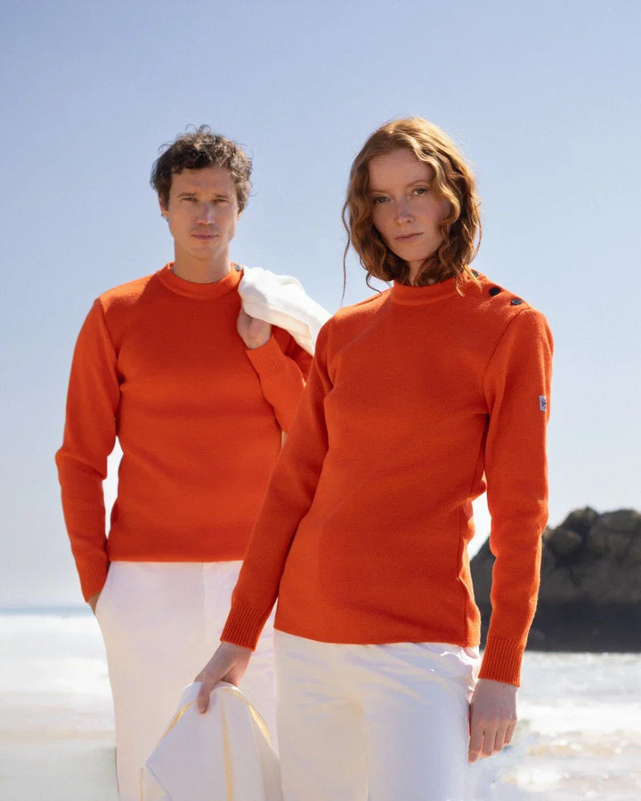 Pull marin "Petit Erquy" 100% Laine - Femme