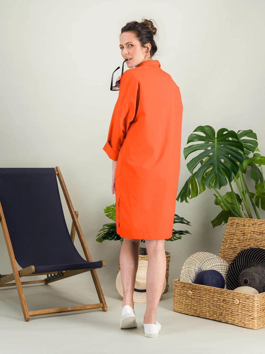 robe-chemise-popeline-coton-orange-casual-chic-6_E-POP-MODE