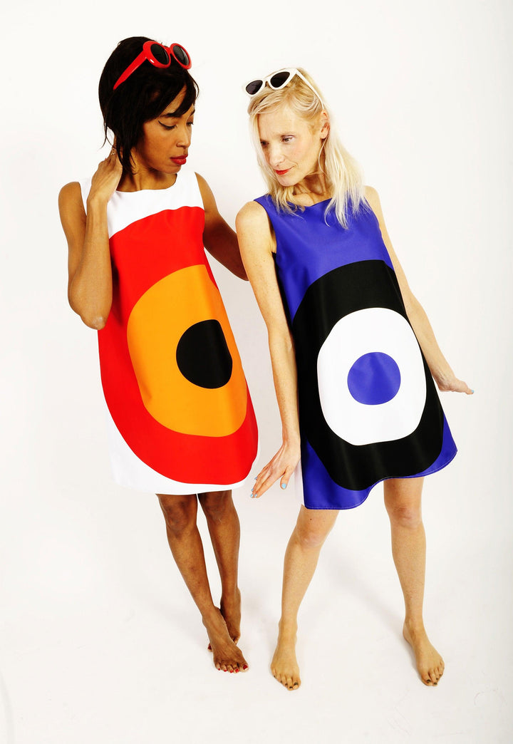 Robe 60s inspiration Pierre Cardin - Juste une impression - E-POP MODE - Corner de mode phygital