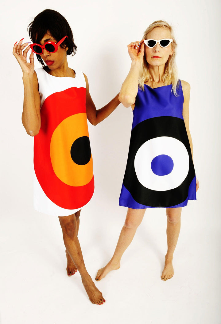 Robe 60s inspiration Pierre Cardin - Juste une impression - E-POP MODE - Corner de mode phygital