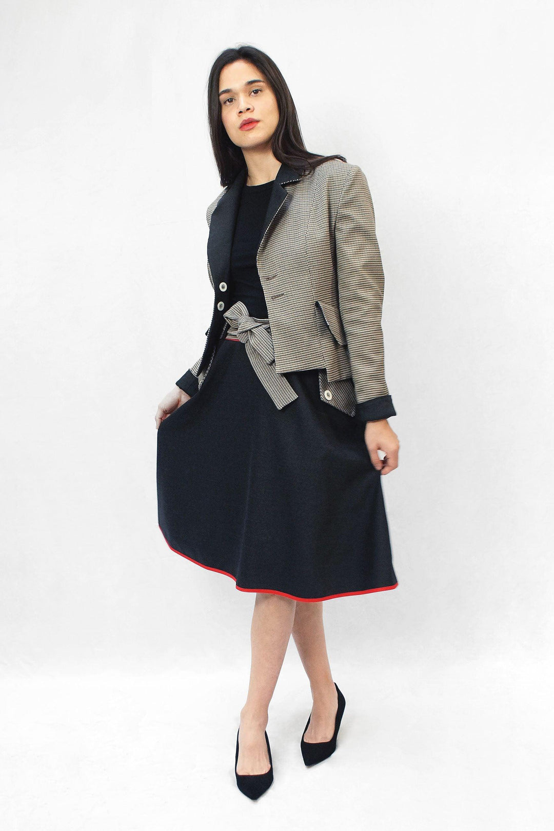 Wrap skirt with belt - Belotsi